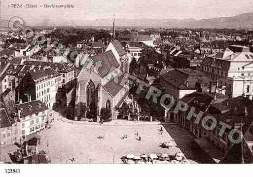 Ville de BALE Carte postale ancienne