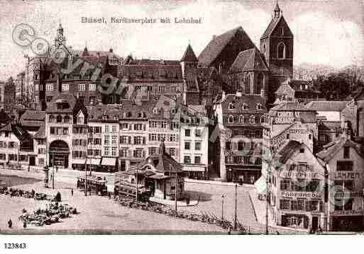 Ville de BALE Carte postale ancienne Ville de BALE Carte postale ancienne