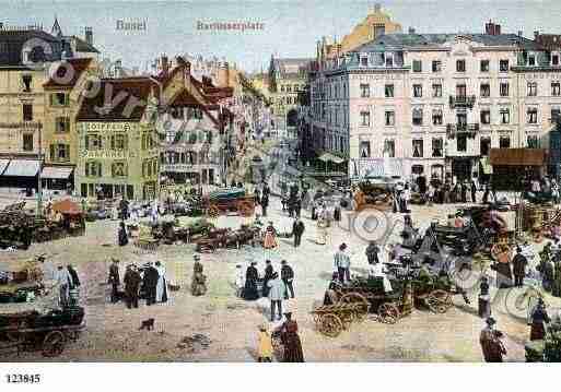 Ville de BALE Carte postale ancienne