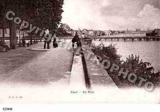 Ville de BALE Carte postale ancienne