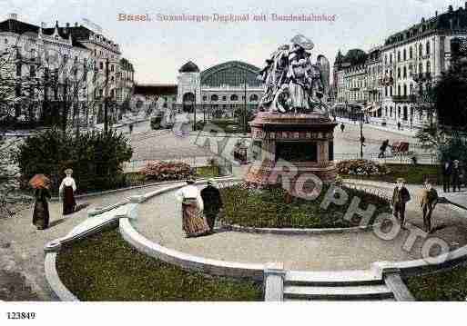 Ville de BALE Carte postale ancienne