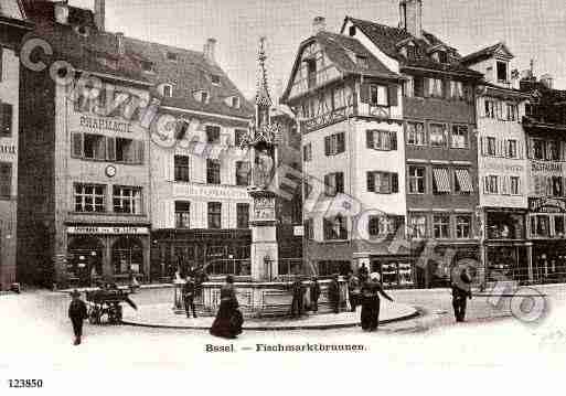 Ville de BALE Carte postale ancienne