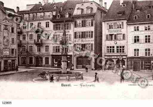 Ville de BALE Carte postale ancienne