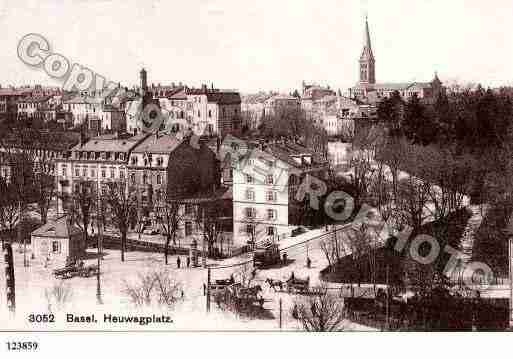 Ville de BALE Carte postale ancienne