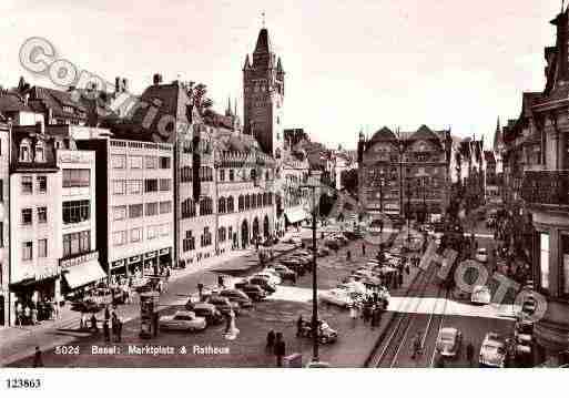 Ville de BALE Carte postale ancienne