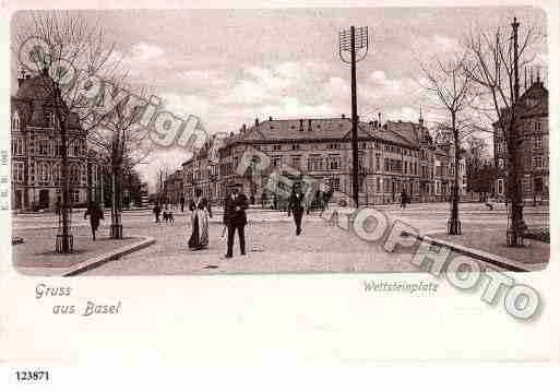 Ville de BALE Carte postale ancienne