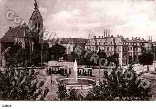 Ville de BALE Carte postale ancienne