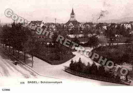 Ville de BALE Carte postale ancienne