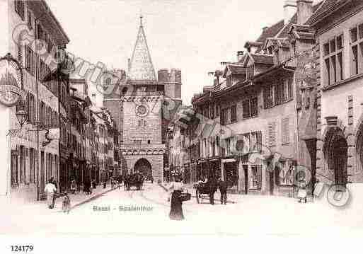 Ville de BALE Carte postale ancienne