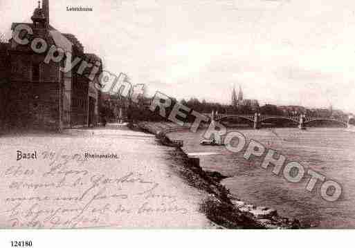 Ville de BALE Carte postale ancienne