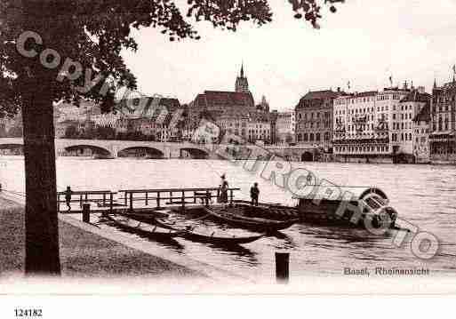 Ville de BALE Carte postale ancienne