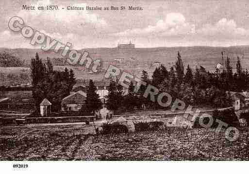 Ville de BANSAINTMARTIN(LE) Carte postale ancienne