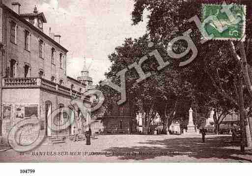 Ville de BANYULSSURMER Carte postale ancienne