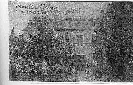 Ville de BARBEZIEUXSAINTHILAIRE Carte postale ancienne