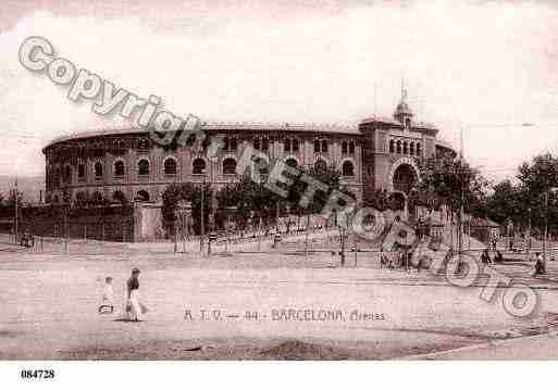 Ville de BARCELONA Carte postale ancienne