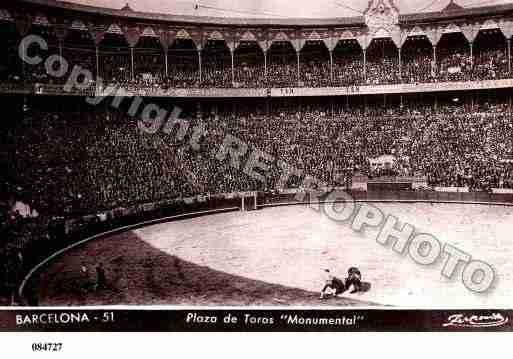 Ville de BARCELONA Carte postale ancienne