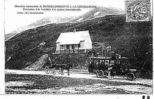 Ville de BARCELONNETTE Carte postale ancienne