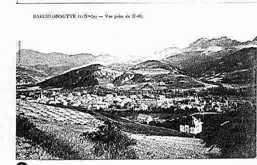 Ville de BARCELONNETTE Carte postale ancienne