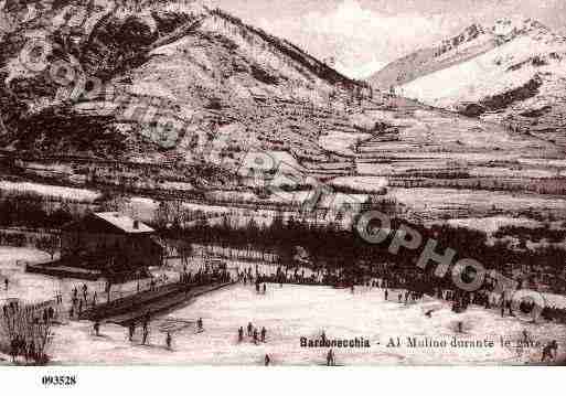 Ville de BARDONECCHIA Carte postale ancienne