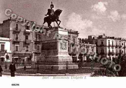 Ville de BARI Carte postale ancienne