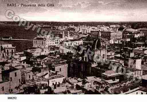 Ville de BARI Carte postale ancienne