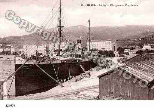 Ville de BASTIA Carte postale ancienne