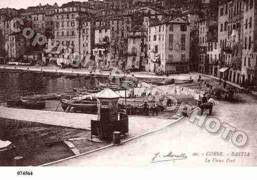 Ville de BASTIA Carte postale ancienne