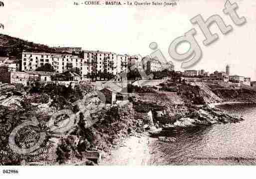 Ville de BASTIA Carte postale ancienne