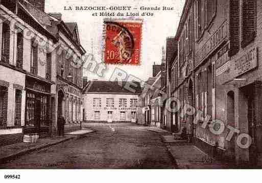 Ville de BAZOCHESLESHAUTES Carte postale ancienne