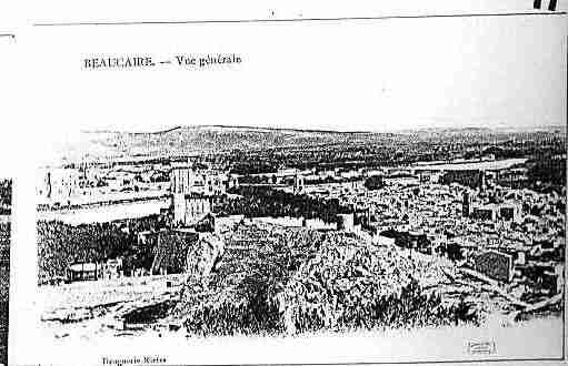 Ville de BEAUCAIRE Carte postale ancienne