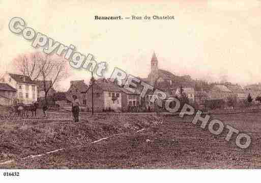 Ville de BEAUCOURT Carte postale ancienne