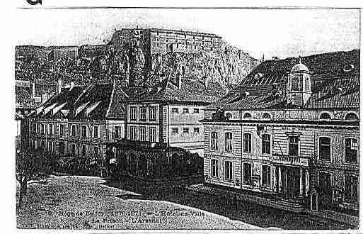 Ville de BELFORT Carte postale ancienne