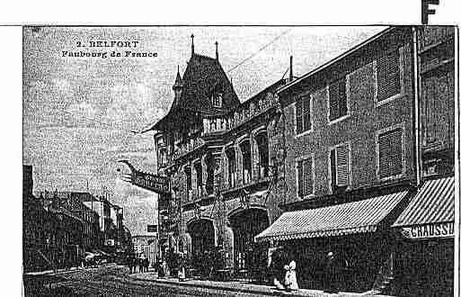 Ville de BELFORT Carte postale ancienne