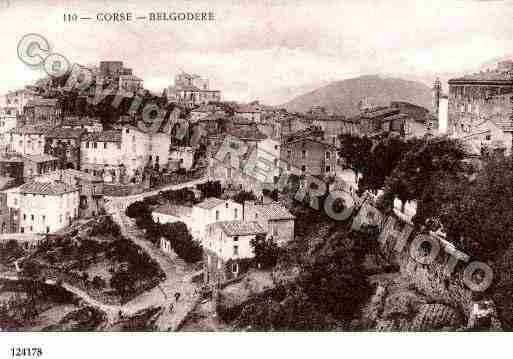 Ville de BELGODERE Carte postale ancienne