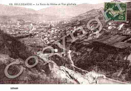 Ville de BELLEGARDESURVALSERINE Carte postale ancienne