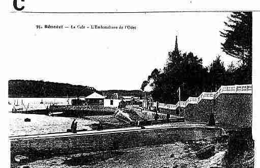 Ville de BENODET Carte postale ancienne