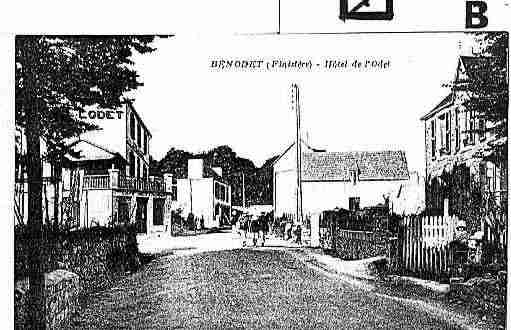 Ville de BENODET Carte postale ancienne