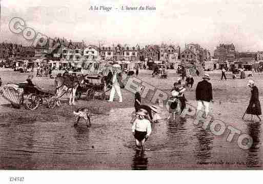 Ville de BERCK Carte postale ancienne