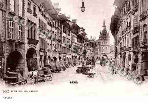 Ville de BERN Carte postale ancienne