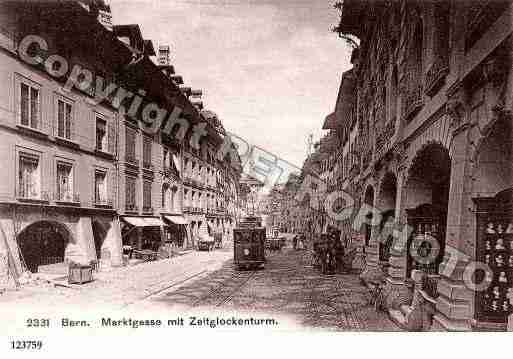 Ville de BERN Carte postale ancienne