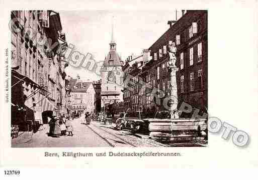 Ville de BERN Carte postale ancienne