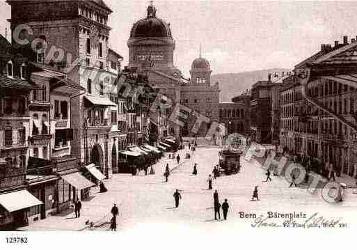 Ville de BERN Carte postale ancienne