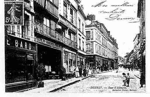 Ville de BERNAY Carte postale ancienne