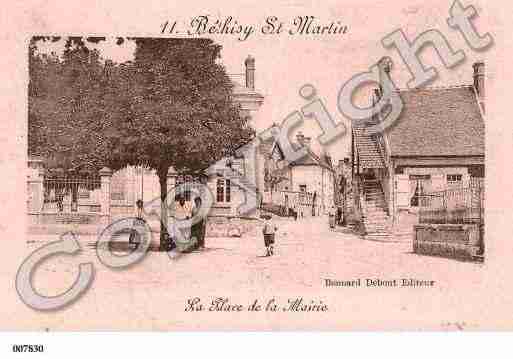 Ville de BETHISYSAINTMARTIN Carte postale ancienne