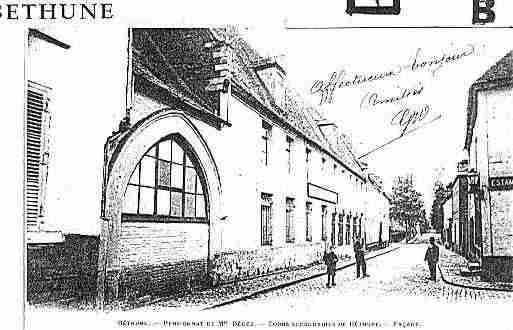 Ville de BETHUNE Carte postale ancienne