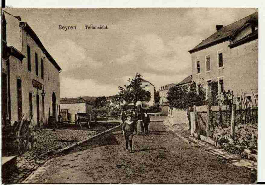 Ville de BEYREN Carte postale ancienne