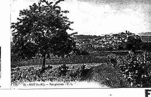 Ville de BIOT Carte postale ancienne