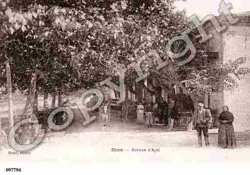 Ville de BIZEMINERVOIS Carte postale ancienne