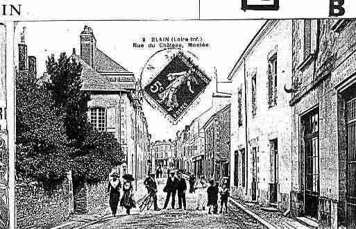 Ville de BLAIN Carte postale ancienne