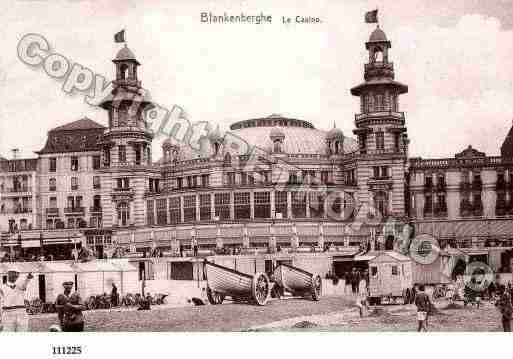 Ville de BLANKENBERGHE Carte postale ancienne Ville de BLANKENBERGHE Carte postale ancienne